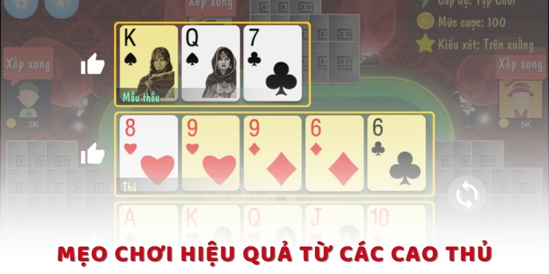 Tips chơi mậu binh hay của cao thủ 188BET