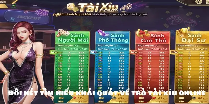 Đôi nét tìm hiểu khái quát về trò tài xỉu online